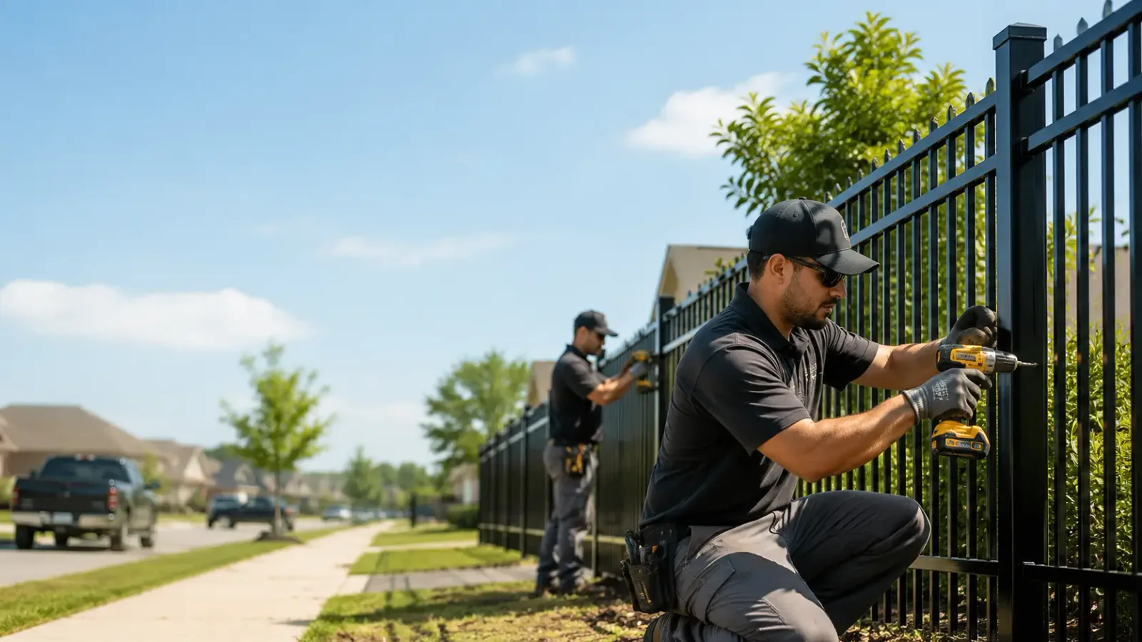 Metal Fence Installation in Preston, MD